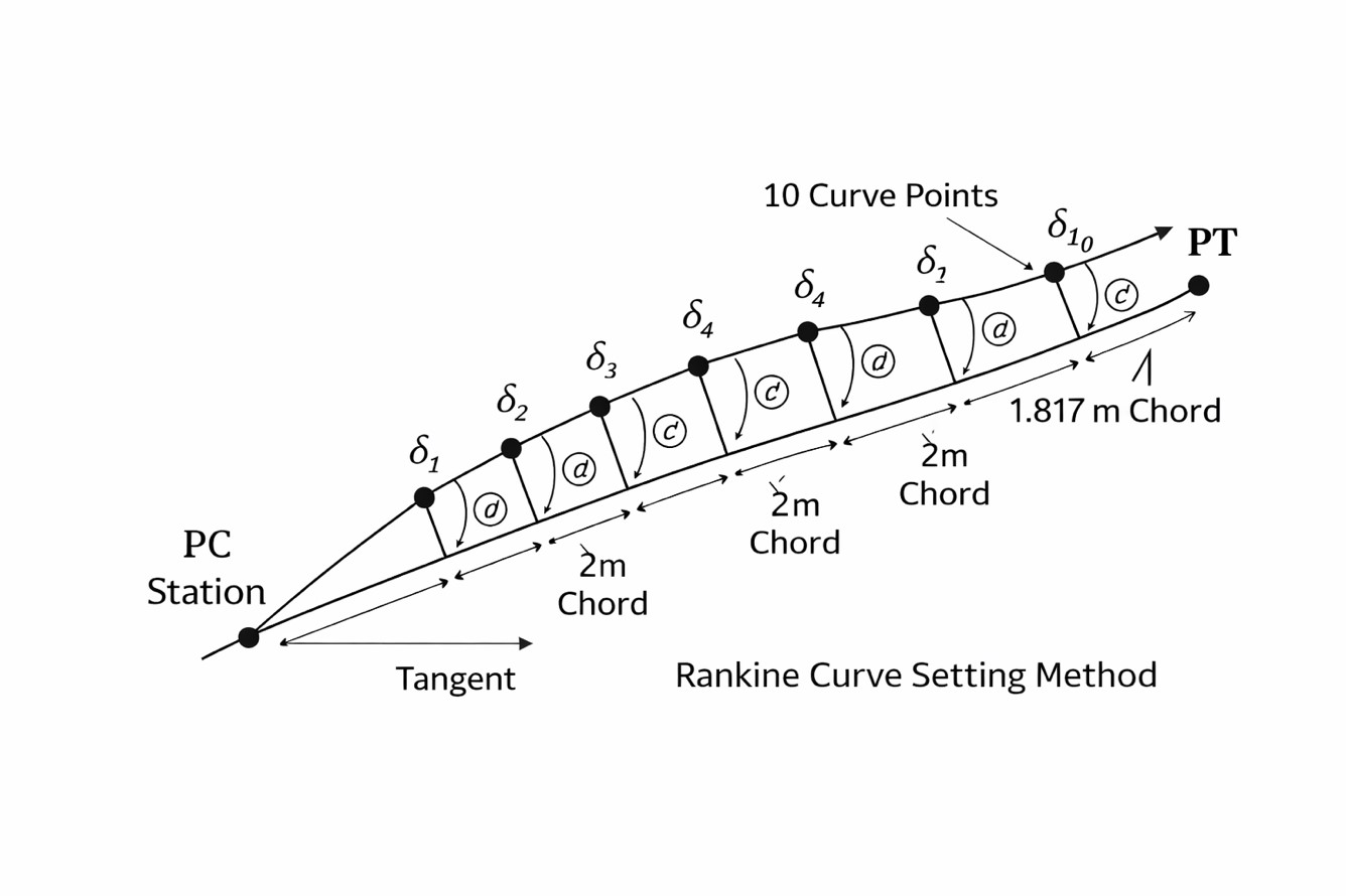 Rankine Curve Setting Method